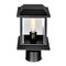 Cwi Lighting Blackbridge 1 Light Outdoor Black Lantern Head 0409PT6-1-101 - alternate 4